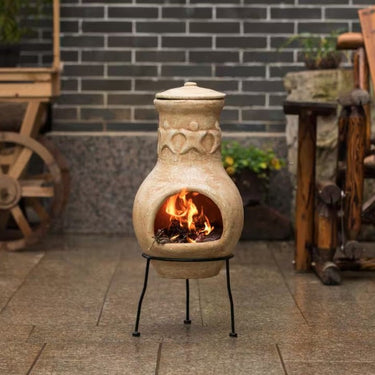 Chimenea - Outdoor & Indoor Fireplace